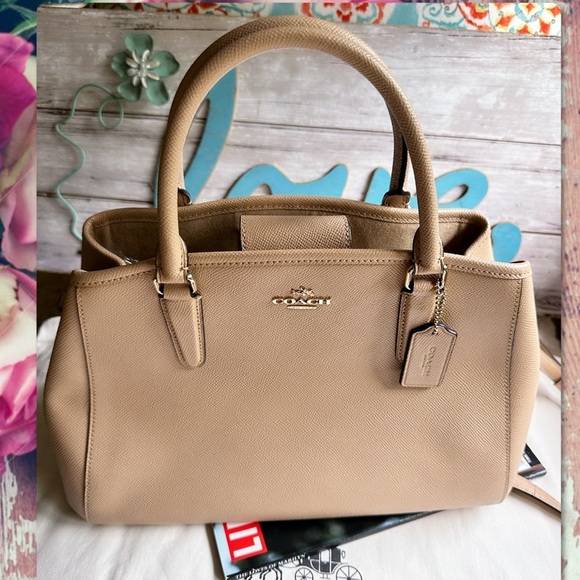 COACH NUDE BEIGE MARGOT CROSSBODY BAG / SATCHEL 57527 - Picture 3 of 16